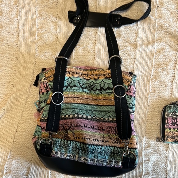 Sakroots small, backpack, and purse wallet - Picture 3 of 8